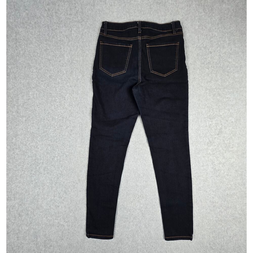 No Boundaries Size 9 Dark Wash High Rise Skinny Jeans 28x27 - Picture 3 of 16